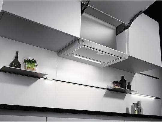 AEG DPE5660M Sliding Vent Hood 60cm Inox