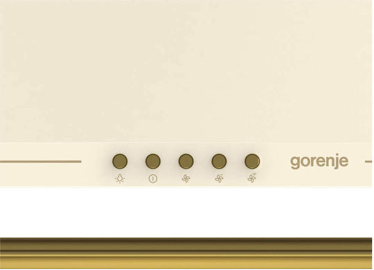 Gorenje WHC63CLI Kamin-Dunstabzug 60cm Beige