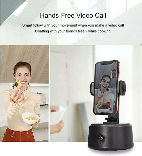 GloboStar Motion Sensor Mobile Stand in Black color 86005