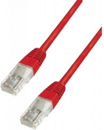 Anga U/UTP Cat.6 (Gigabit) Καλώδιο Δικτύου Ethernet 1m Κόκκινο