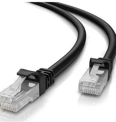 Goobay U/UTP Cat.5e Ethernet Network Cable 20m Black 0pcs