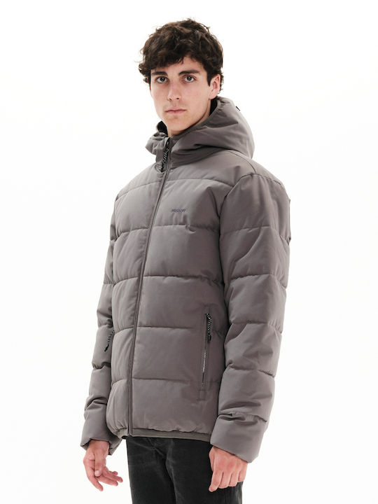 Зимно Мъжко Яке Puffer Каки