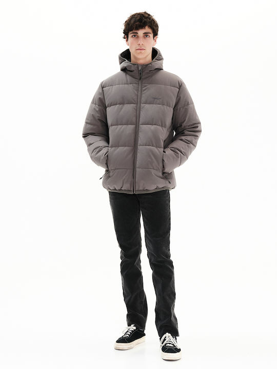 Зимно Мъжко Яке Puffer Каки