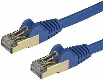 StarTech U/FTP (STP) Cat.6a Ethernet Network Cable 3m Blue 1pcs