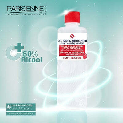 Parisienne Italia Deep Cleansing Hand Gel 60% Antiseptic 125ml