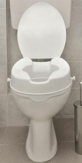 Mobiak Scaun Ridicător pentru Toaletă cu capac și cleme laterale 15cm 0805513