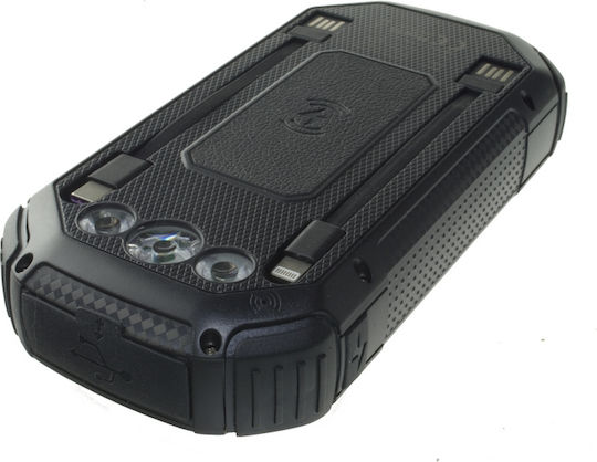 PowerNeed Power Bank 20000mAh Μαύρο