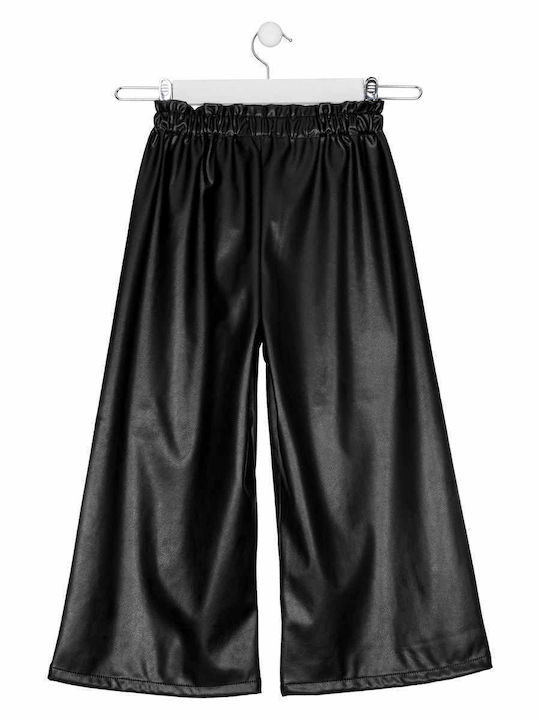 Losan Kids Leather Trousers Black