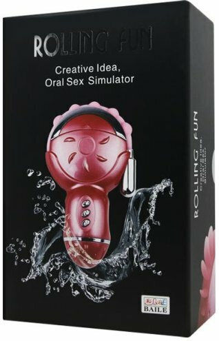 Baile Stimulator Rolling Fun II Πρωκτικός Δονητής Pink