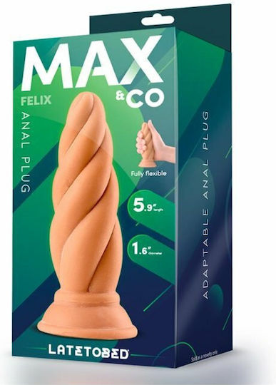 LateToBed Max & Co Felix Анална тапа Телесна