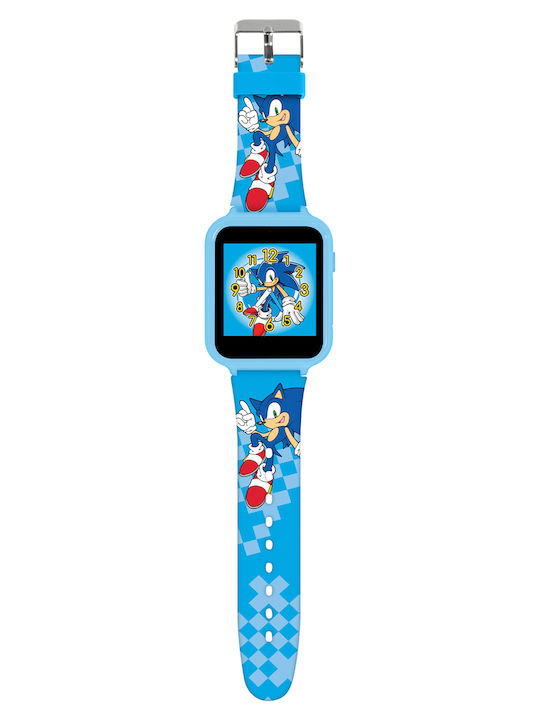 Disney Παιδικό Smartwatch Sonic Hedgehog με Κάμερα Μπλε