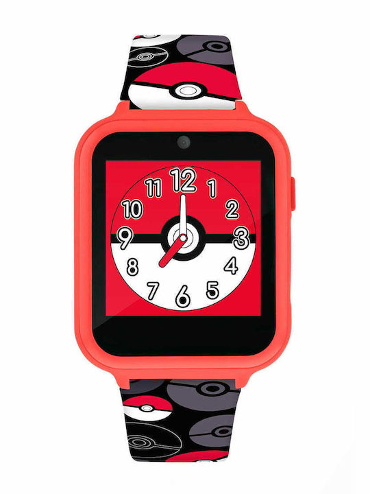 Disney Παιδικό Αναλογικό Ρολόι Pokemon Κόκκινο