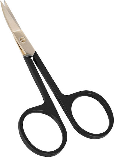 Parsa Nail Scissors Stainless with Curved Tip Black Black 016001908 1 Pieces