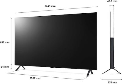 LG Smart Fernseher 65" 4K UHD OLED 65A26LA HDR (2022)