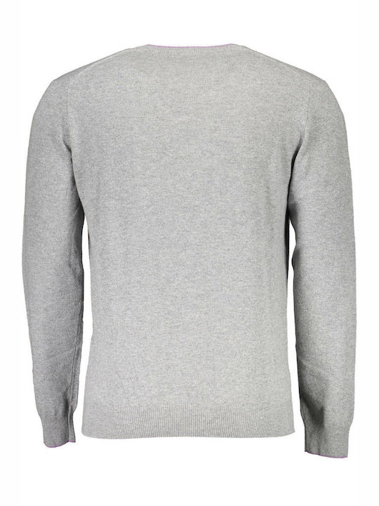 Harmont & Blaine Men's Long Sleeve Sweater Gray