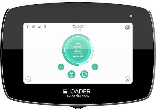 Wallbox Commander 2 Επιτοίχιος Τριφασικός Σταθμός Φόρτισης 22kW με Ενσωματωμένο Καλώδιο Type 2 (CMX2-0-2-4-8-002)