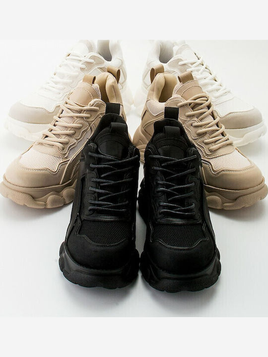 Γυναικεία Chunky Sneakers Μαύρα