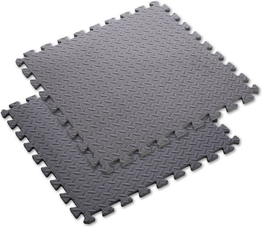 HMS MP12 Boden Puzzle Fitnessstudio Gray 61x61x1.2cm 9Stück