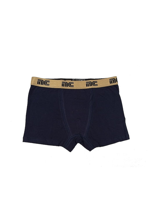 Nina Club Ανδρικό Μποξεράκι Navy Blue / Gold