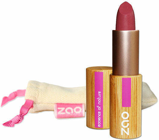 Zao Organic Makeup Lipstick Matte 462 Old Pink 3.5gr