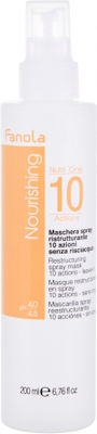 Fanola Nourishing 10 Actions Haarmaske für Reparatur 200ml