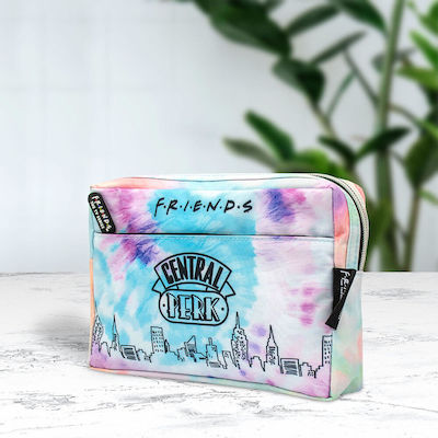 Friends Pencil Case with 1 Compartment Purple Tie Dye