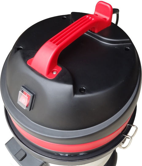 Nilfisk Viper Lsu155eu Aspirator Umed Uscat 1000W Cu Recipient 55L Argintiu