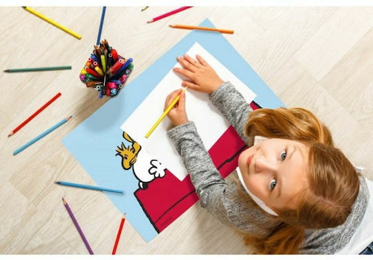 Grupo Erik Single Desk Pad Plastic Snoopy Doghouse Multicolour 49.5x34.5cm