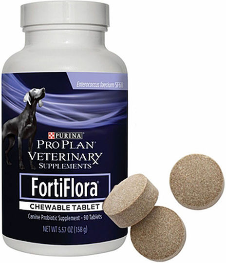 Pro Plan FortiFlora Προβιοτικά Σκύλου σε Δισκία 30gr για Γαστρεντερικές Διαταραχές