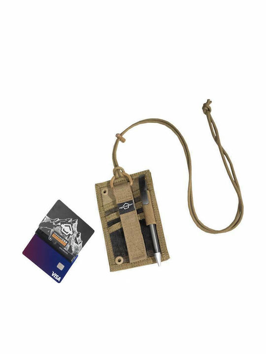 Tactical Id Holder Men's Wallet Cards Khaki