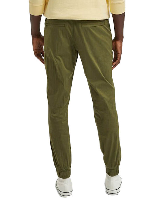 Selected Herrenhose Chino Elastisch in Slim Passform Khaki