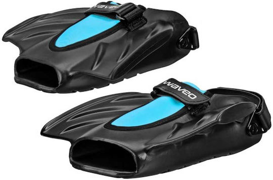 Waveo Waveo Flipper Für Schwimmen Kurz Schwarz-Blau