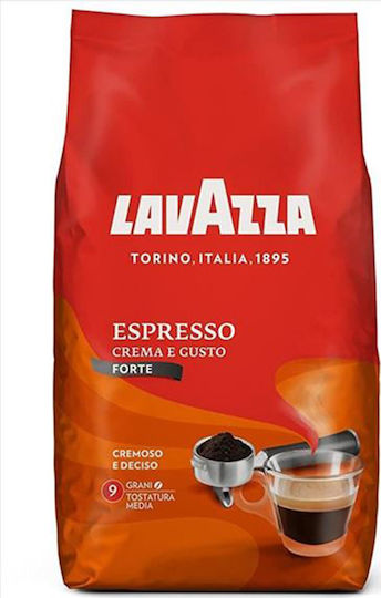 Lavazza Espresso Kaffee Crema e Gusto Stark Bohnen 1kg