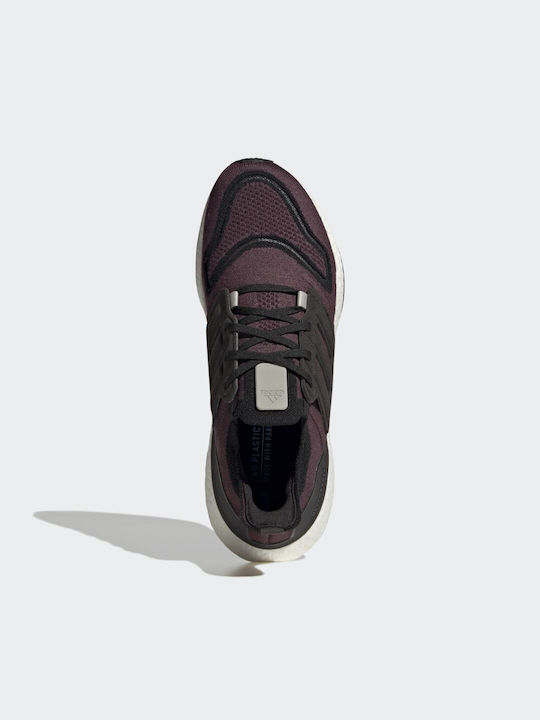 Ultraboost 22 Damen Sportschuhe Laufen Shadow Maroon / Core Black / Metal Grey
