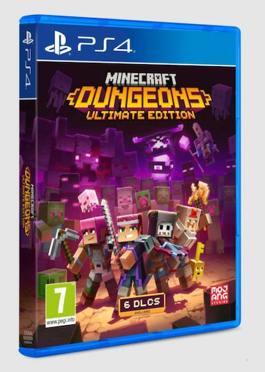 Minecraft Dungeons Ultimate Edition PS4 Game (Used)