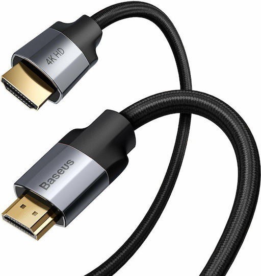 Baseus Enjoyment Geflochten Kabel HDMI-Stecker - HDMI-Stecker 1.5m Gray