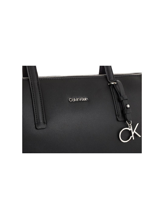 Damen Tasche Shopper Schulter Schwarz
