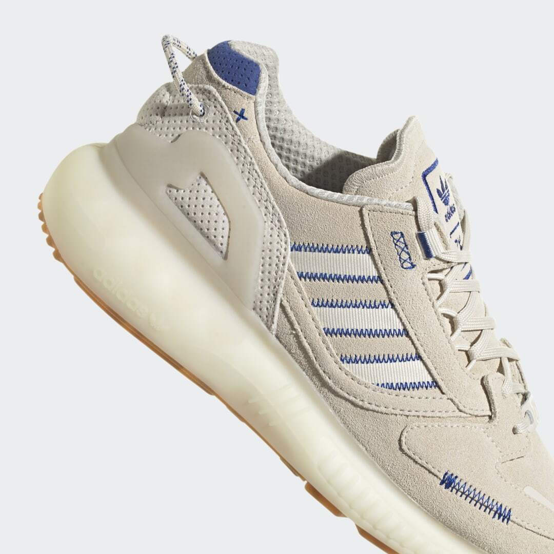 adidas ZX 5K Boost Sneakers Aluminium / Royal Blue / Ecru