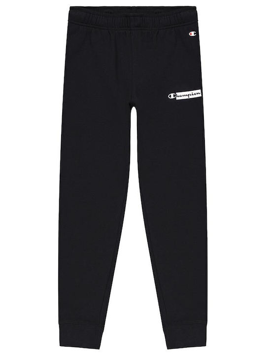 Sweatpants with Elastic Black