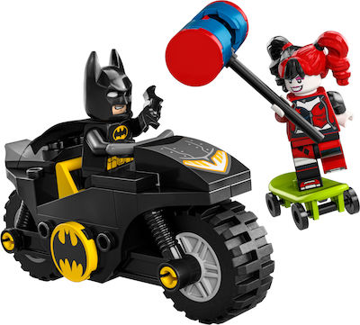 Lego Super Heroes Batman Vs Harley Quinn pentru 4+ ani