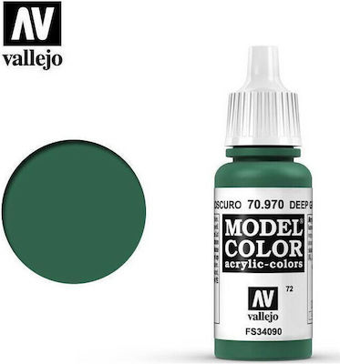 Acrylicos Vallejo Model Culoare Modelism Deep Green 17ml VAL70970 70970