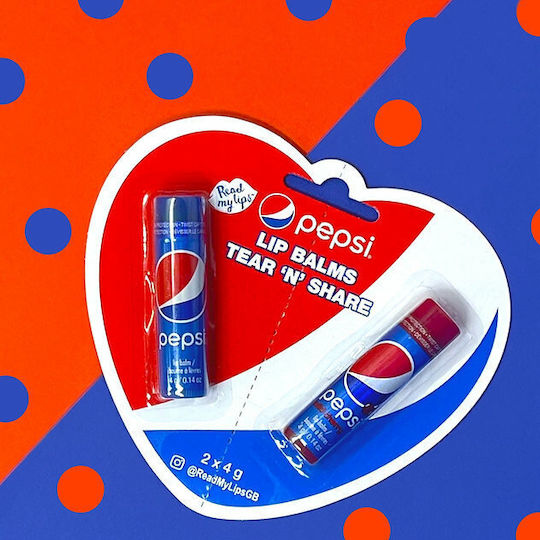 Read My Lips Pepsi Tearnshare Balsam De Buze 2 Bucăți