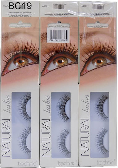 Technic Natural Lashes με Κόλλα
