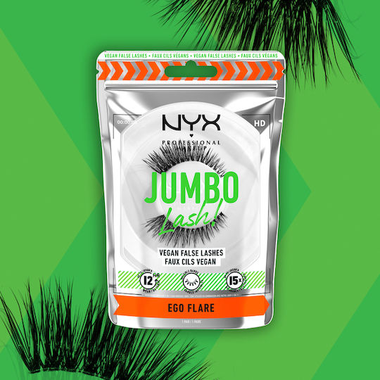 NYX Professional Makeup Jumbo Lash! False Lashes in Black color Ego Flare