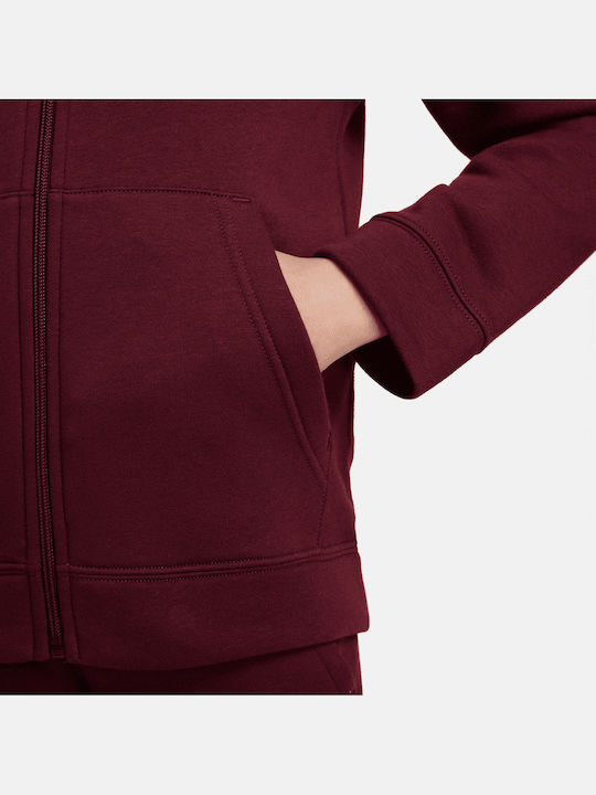 Kids Sweatpants Set Burgundy 2pcs Sportswear