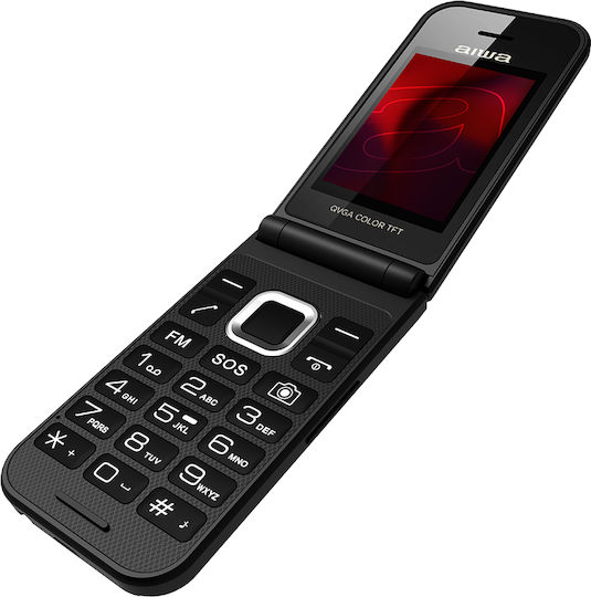 Aiwa FP-24 MKII Dual SIM Telefon Mobil cu Butoane Negru