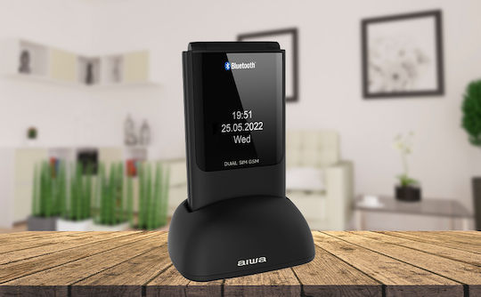 Aiwa FP-24 MKII Dual SIM Telefon Mobil cu Butoane Negru