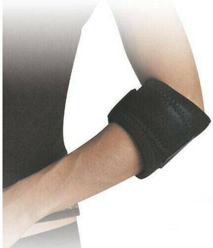 Johns 120172 Elbow Support for Epicondylitis in Black color 120172