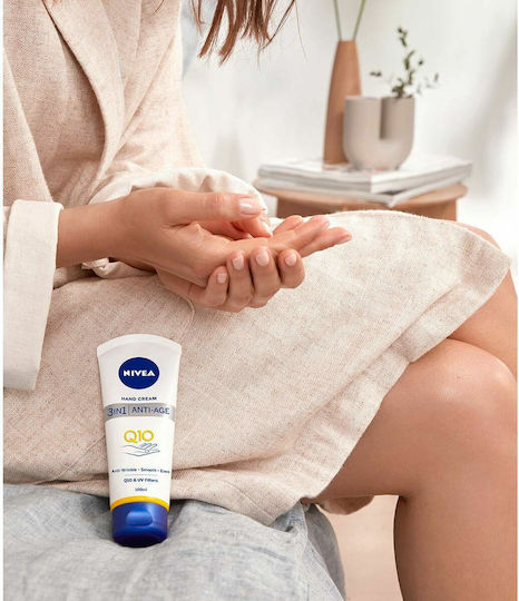 Nivea Q10 3 in 1 Feuchtigkeitsspendende und Anti-Aging Handcreme 100ml
