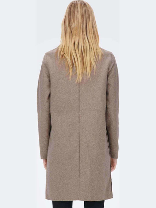 Damen Caribou Mantel mit Knöpfen